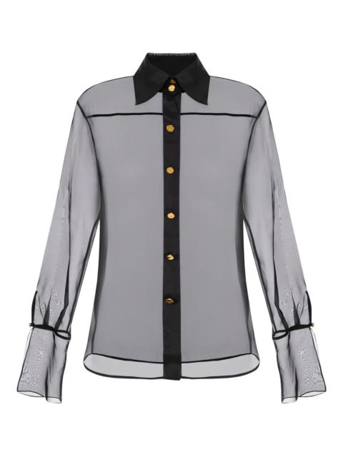 ELISABETTA FRANCHI button blouse