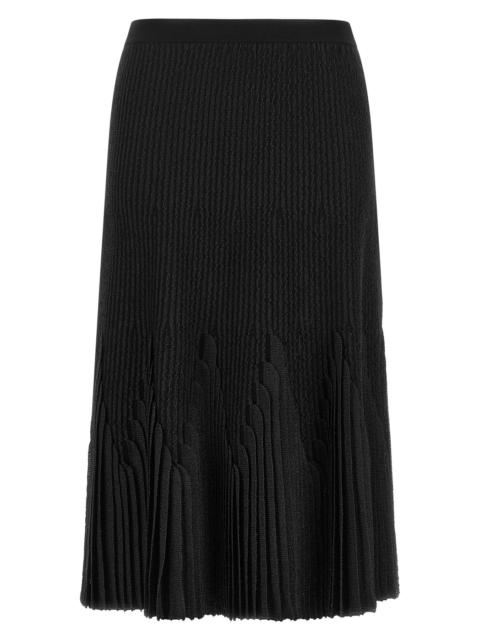 ELISABETTA FRANCHI Ruffled Skirt