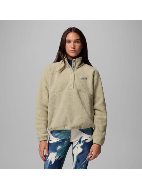 Columbia Women's Jasper Ridge Pebbled Fleece Half Snap
