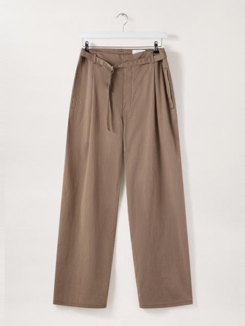 Lemaire BELTED EASY PANTS
STRIPED COTTON