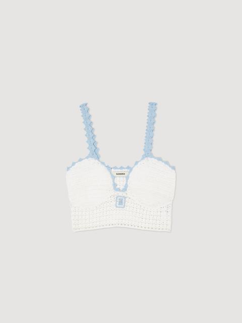 CROCHET CROP TOP