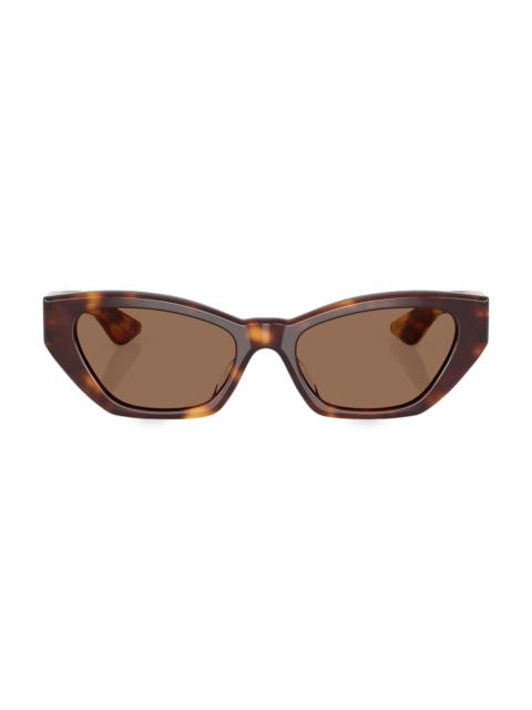 Oliver Peoples Women's x Khaite 53MM Cat-Eye Sunglasses - Brown