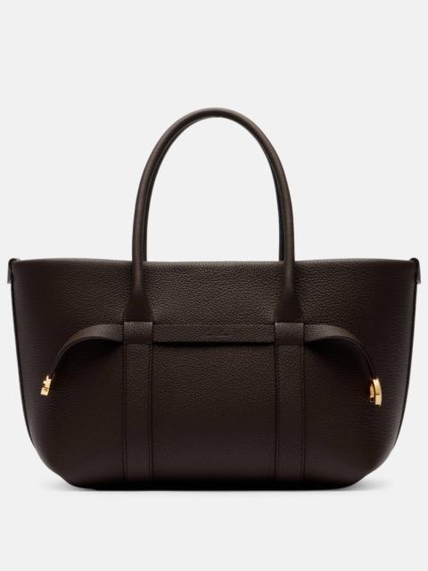 Loro Piana Ghiera Small leather shopper