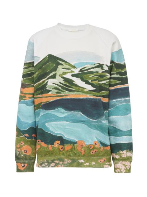 Chloé POPPY PRINTED SWEATER