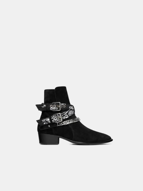AMIRI BANDANA BUCKLE BOOT