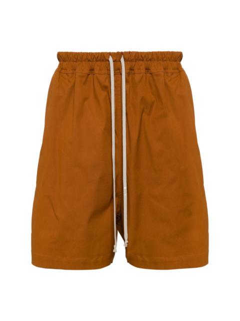 Rick Owens drawstring-fastening cotton-blend shorts