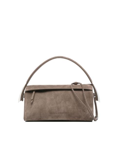 BENEDETTA BRUZZICHES suede satchel bag