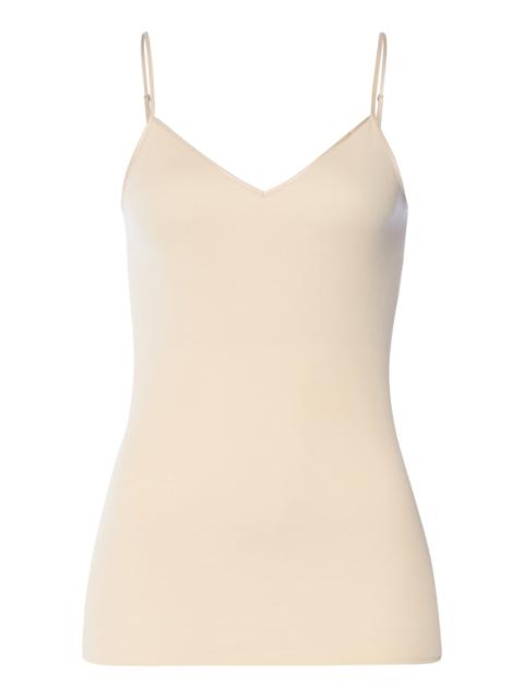 HANRO Cotton Seamless V-Neck Cotton Camisole
