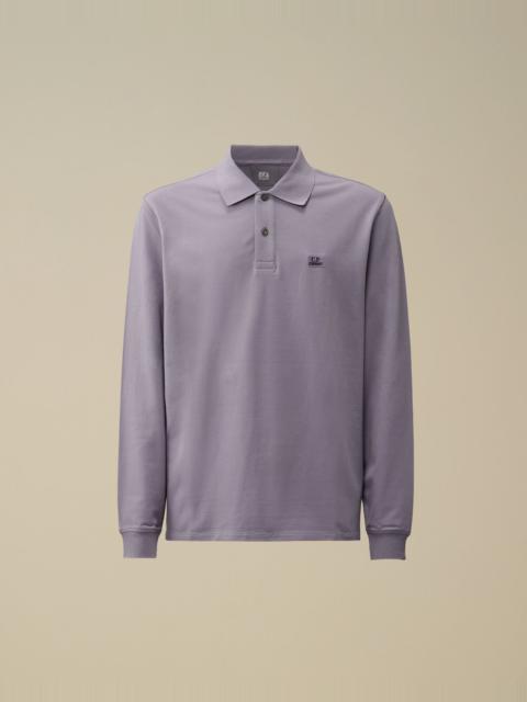 C.P. Company Stretch Piquet Longsleeve Polo