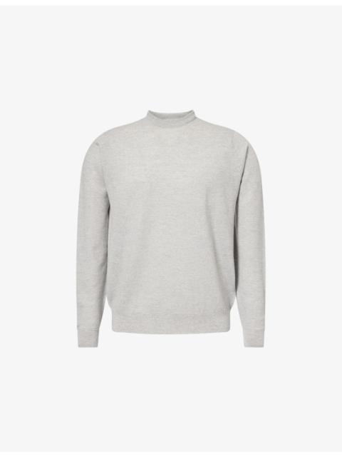 JOHN SMEDLEY 15Singular Crewneck Merino-Wool Jumper