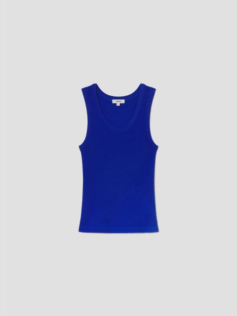 AGOLDE POPPY TANK IN COBALT