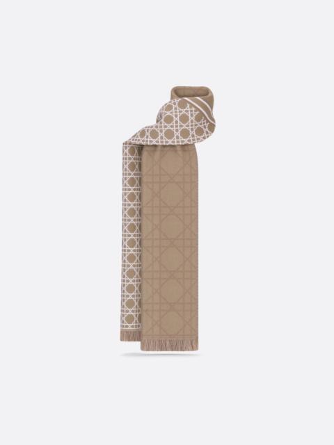 Dior Striped Cannage Scarf