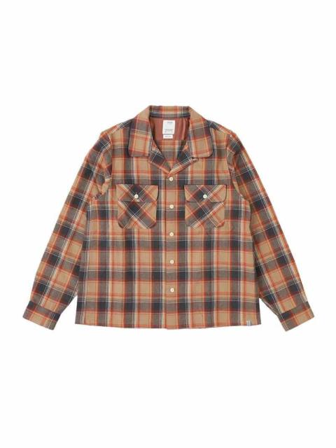 visvim BOOMER SHIRT CHECK L/S BEIGE