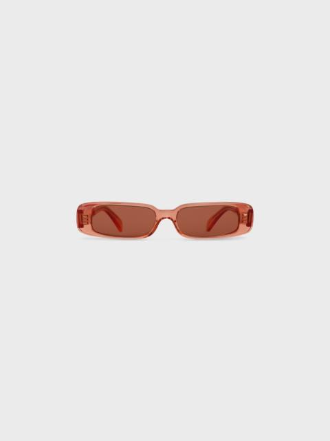 CELINE CL40343U Rectangular S343 sunglasses in Acetate