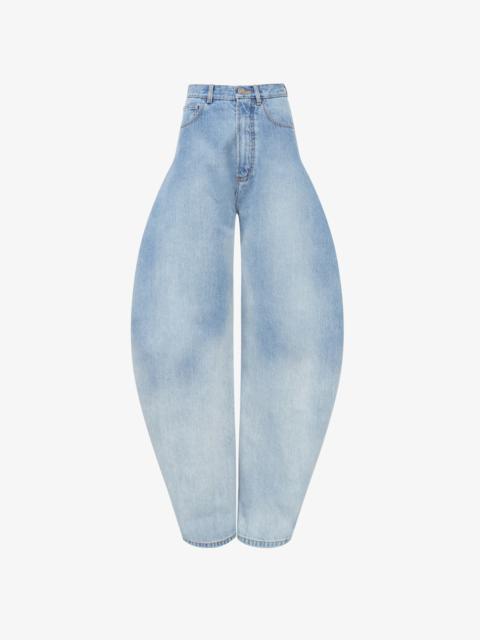 Alaïa ROUND DENIM PANT