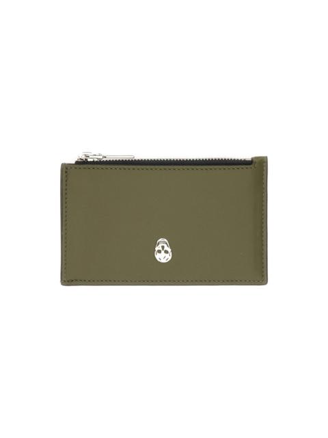 Alexander McQueen Card Holder "skull"