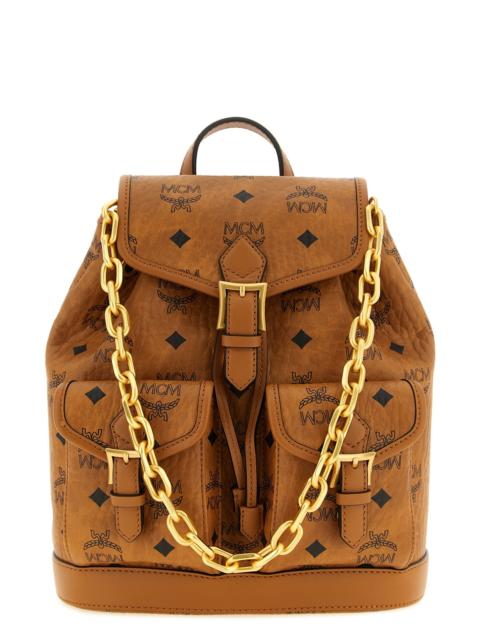 MCM Backpack Gold-Tone Hardware