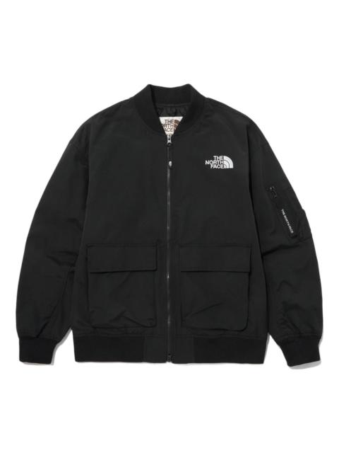 The North Face THE NORTH FACE SS23 Logo Neilton Bomber Jacket 'Black' NJ3BP12J