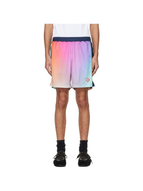 CASABLANCA Multicolor Football Shorts