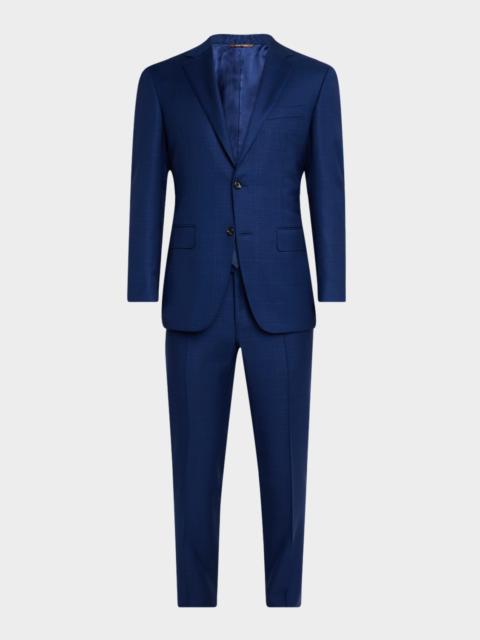 Canali Men's Tonal Plaid Suit