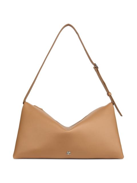 courrèges Women's Cuff Leather Shoulder Bag - Bronze