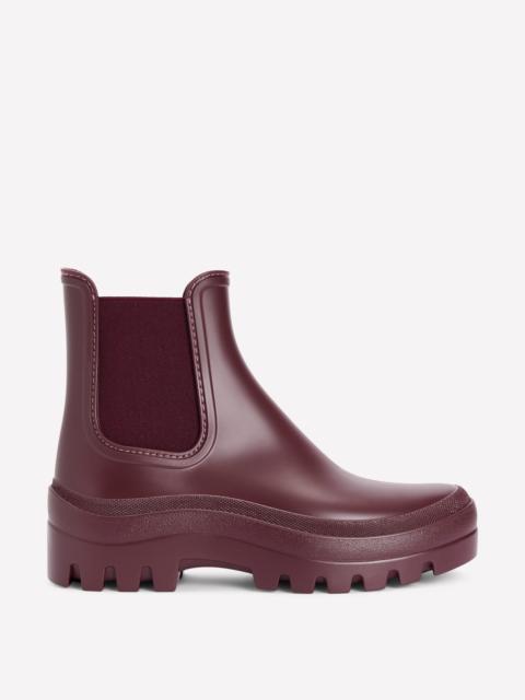 BODEN Chunky Chelsea Wellie Boots-Oxblood
