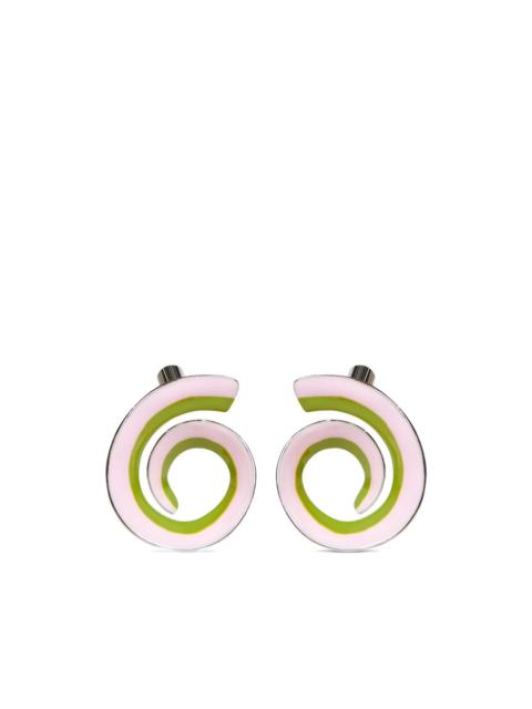 Marni spiral earrings