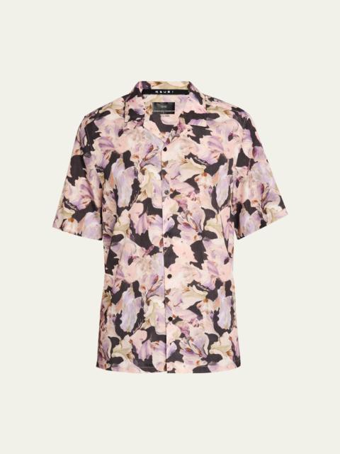 Men's Floral Camp Shirt