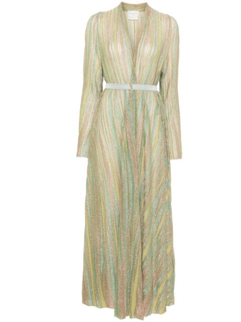 forte_forte lurex midi dress