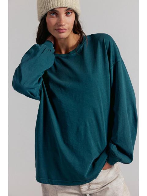 FREE PEOPLE We The Free Perfect Oversized Long Sleeve Top