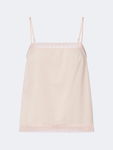 ERES Sensoriel lace-trimmed cotton camisole