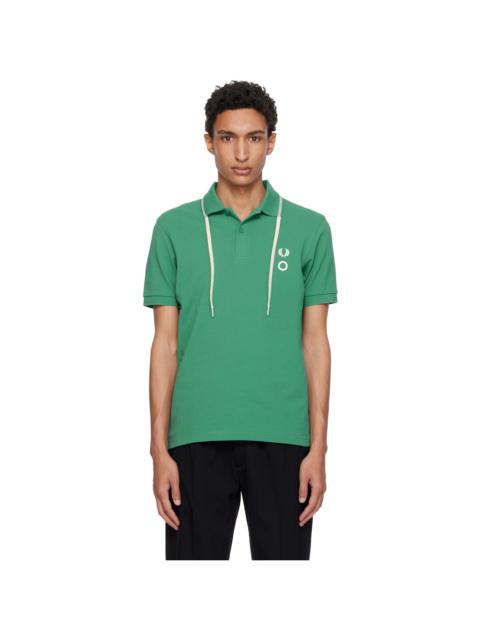 Craig Green Green Fred Perry Edition Drawcord Collar Polo
