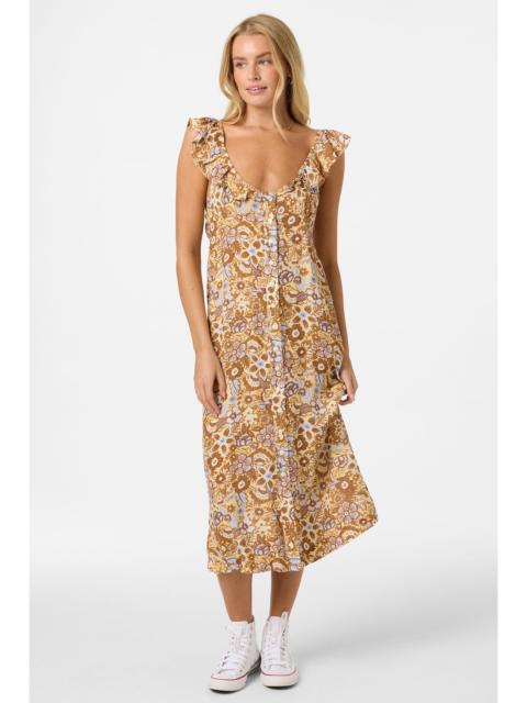 O'Neill Carrington Izabelle Floral Midi Dress