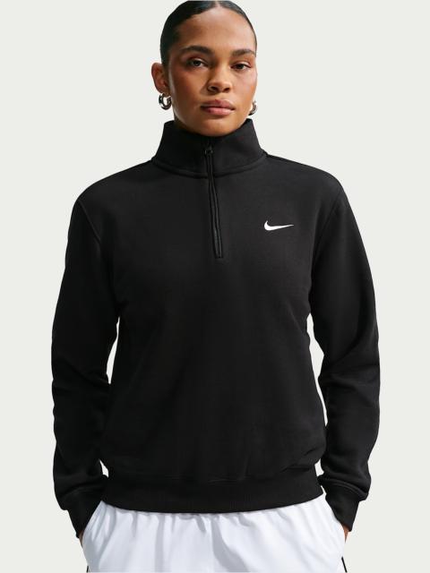 Nike Nike Studio Fleece Medium Weight Women's 1/4-Zip Top