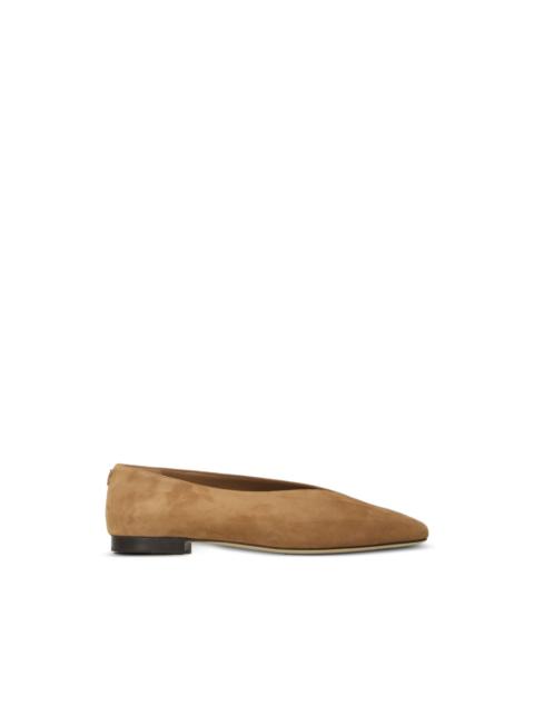 JIMMY CHOO Margot flat suede ballet flats