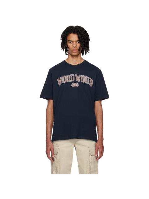 Wood Wood Navy Bobby T-Shirt