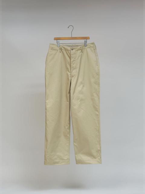 Nigel Cabourn New Basic Chino Pant in Light Beige