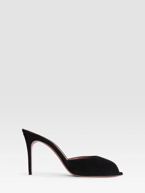 PARIS TEXAS Suede open-toe mule