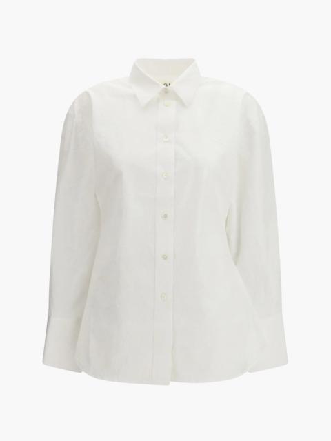 RÓHE SHAPED CRUSHED POPLIN SHIRT