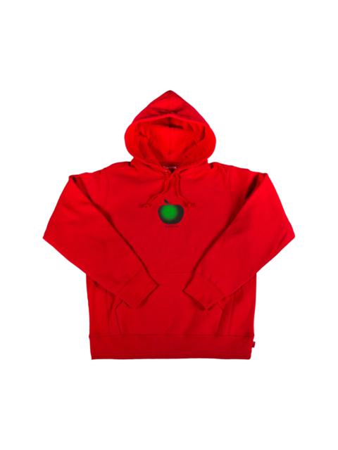 Supreme Apple Hooded Sweatshirt 'Red'