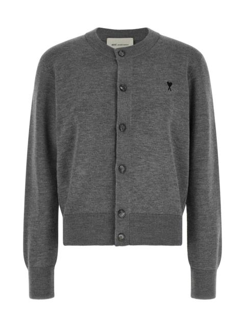 AMI Paris 'Ami De Coeur' Cardigan