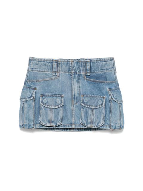 Alexander Wang mid-rise mini skirt