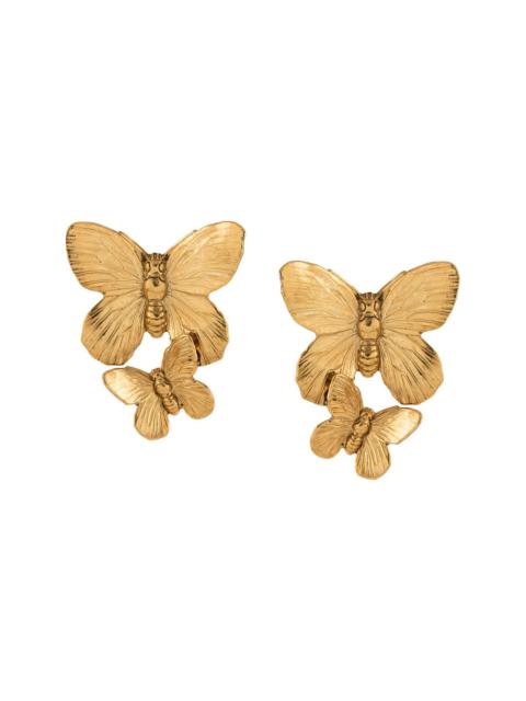 Peri butterfly-motif earrings