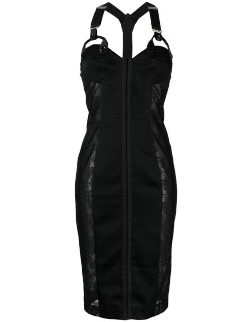 Moschino lace-trim dress