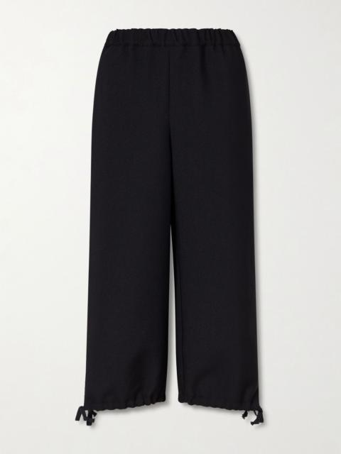Comme des Garçons GIRL Gabardine wide-leg pants Black