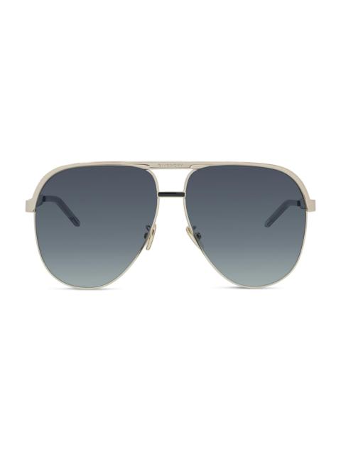 Givenchy Women's G Ride 62MM Aviator Sunglasses - Gold Grey