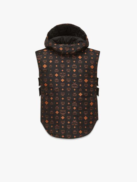 MCM Monogram Print Puffer Vest in Regenerated Nylon