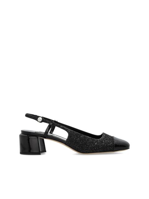 JIMMY CHOO Embellished fabric Elisa pumps | gebnegozionline