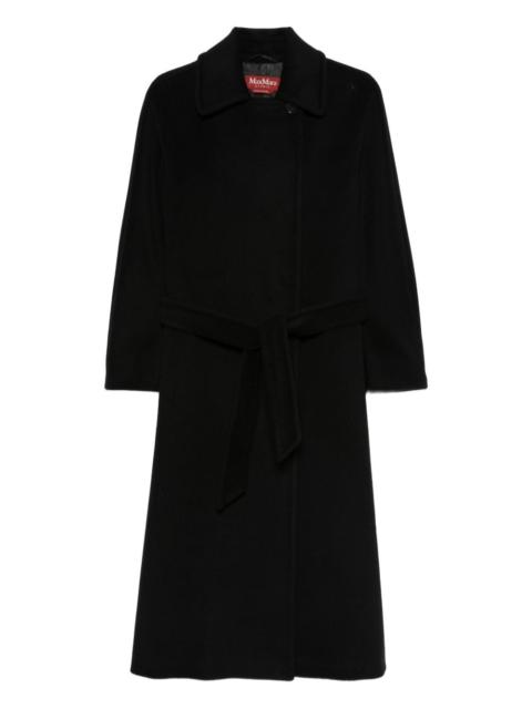 Max Mara drop-shoulder belted coat