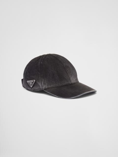 Prada Denim baseball cap